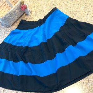 Derek Lam For Design Nation Skirt Blue and Black 8